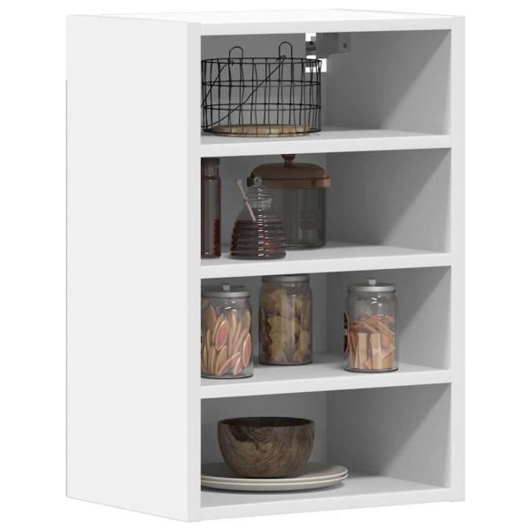 ARDEBO.de - Hängeschrank Weiß 40x29,5x60 cm Holzwerkstoff