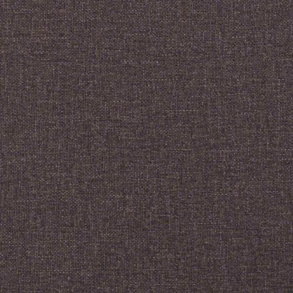 Massagesessel Dunkelbraun Stoff