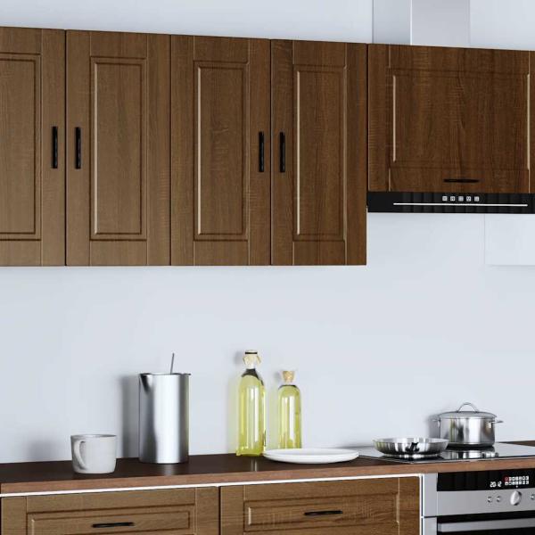 Küchen-Hängeschrank Porto Braun Eichen-Optik Holzwerkstoff