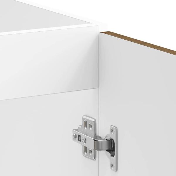 ARDEBO.de - Spülenunterschrank Lucca Braun Eichen-Optik Holzwerkstoff