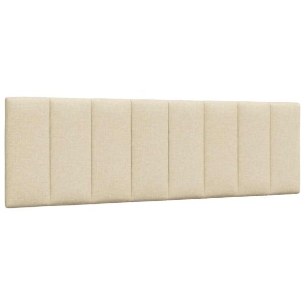 ARDEBO.de - Kopfteil-Kissen Creme 160 cm Stoff