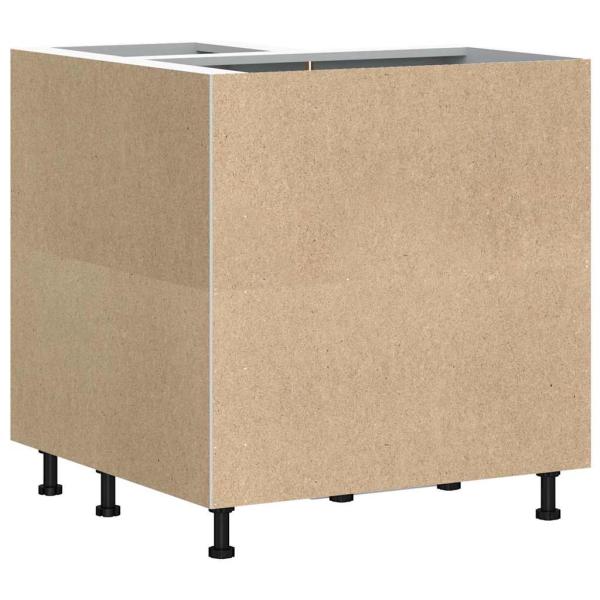 Küchen-Eckunterschrank Lucca Weiß Holzwerkstoff