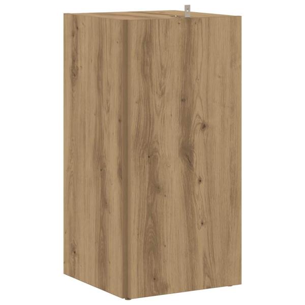 Eckregal Artisan-Eiche 33x33x67 cm Holzwerkstoff