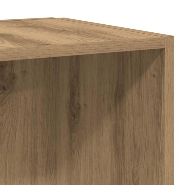 Eckregal Artisan-Eiche 33x33x67 cm Holzwerkstoff