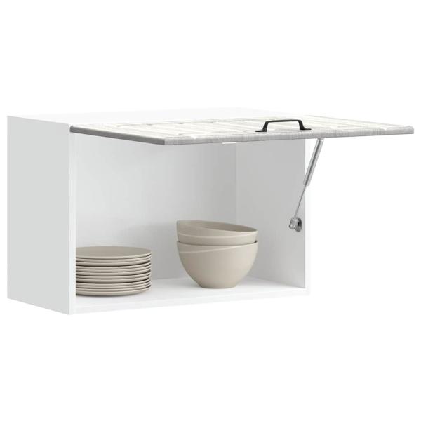 ARDEBO.de - Küchen-Hängeschrank Lucca Grau Sonoma Holzwerkstoff