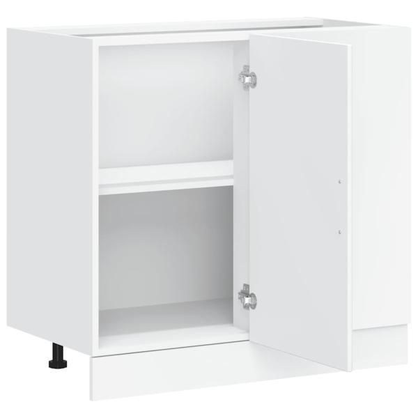 Spülenunterschrank Lucca Weiß Holzwerkstoff