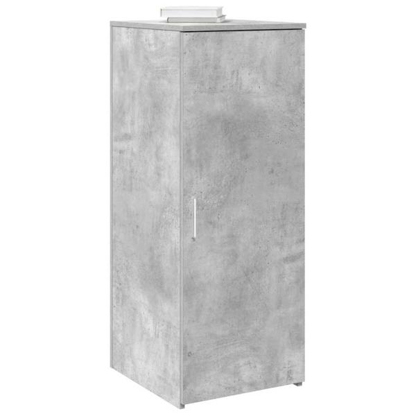 ARDEBO.de - Lagerschrank Betongrau 40x45x103,5 cm Holzwerkstoff