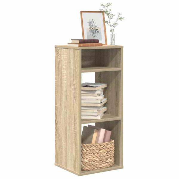 ARDEBO.de - Bücherregal Sonoma-Eiche 34x31x80 cm Holzwerkstoff