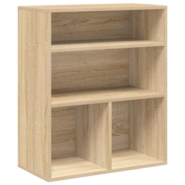 Bücherregal Sonoma-Eiche 60x30x71,5 cm Holzwerkstoff