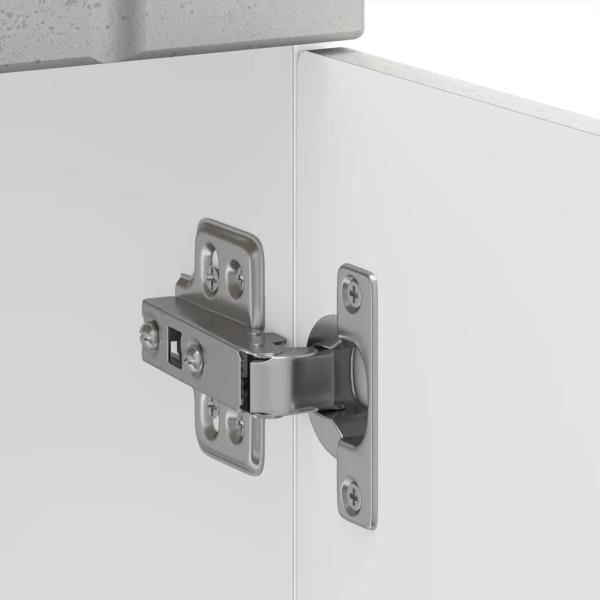 Küchen-Unterschrank Lucca Betongrau Holzwerkstoff