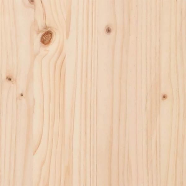 ARDEBO.de - Massivholzbett ohne Matratze 160x200 cm Kiefernholz