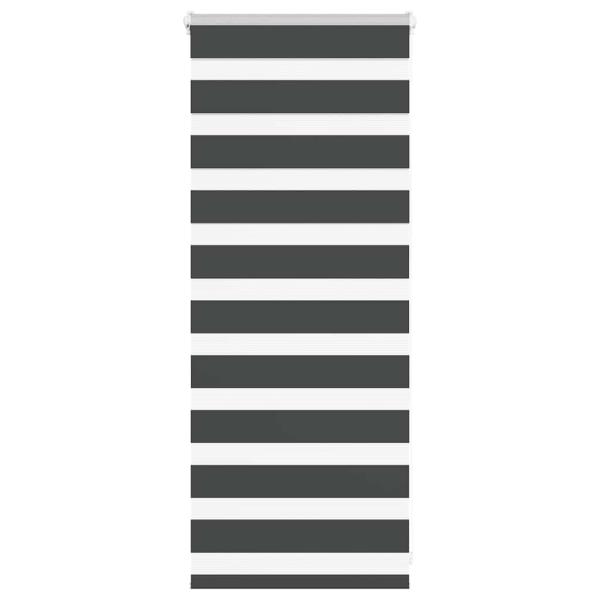 ARDEBO.de - Zebrarollo Schwarz 60x100 cm Stoffbreite 55,9 cm Polyester