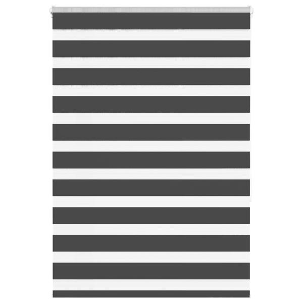 ARDEBO.de - Zebrarollo Schwarz 105x150 cm Stoffbreite 100,9 cm Polyester