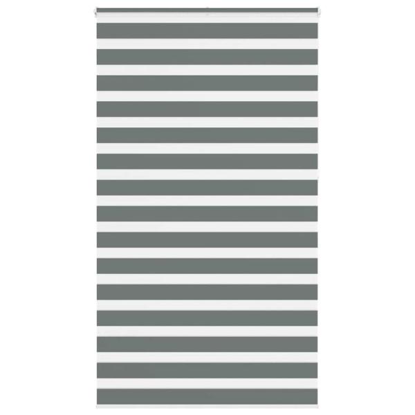 ARDEBO.de - Zebrarollo Dunkelgrau 120x230 cm Stoffbreite 115,9 cm Polyester