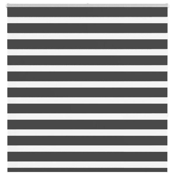 ARDEBO.de - Zebrarollo Schwarz 140x150 cm Stoffbreite 135,9 cm Polyester