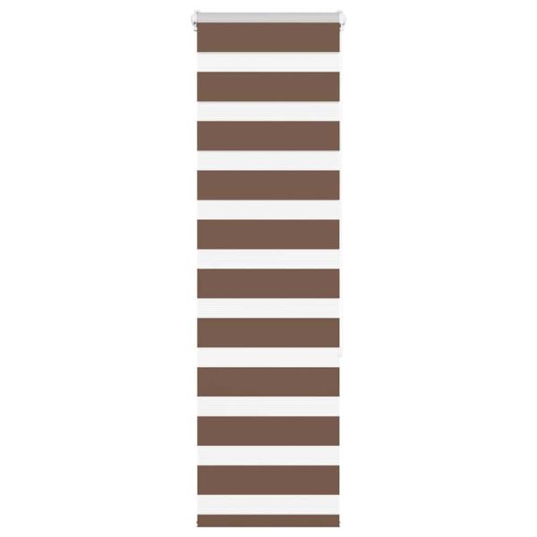 ARDEBO.de - Zebrarollo Braun 40x150 cm Stoffbreite 35,9 cm Polyester