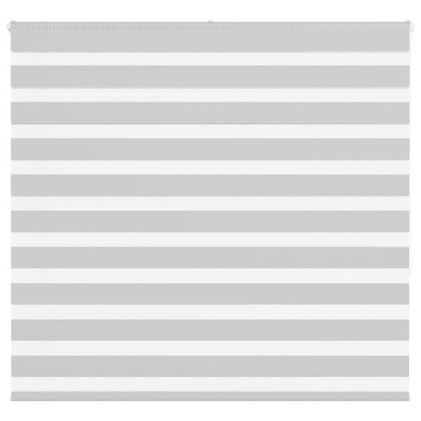 ARDEBO.de - Zebrarollo Hellgrau 165x150 cm Stoffbreite 160,9 cm Polyester