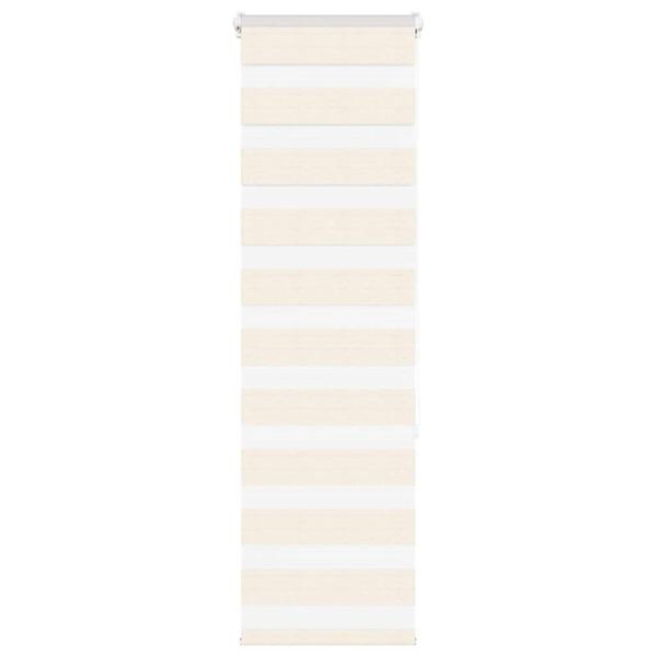 ARDEBO.de - Zebrarollo Marmorbeige 50x150 cm Stoffbreite 45,9 cm Polyester