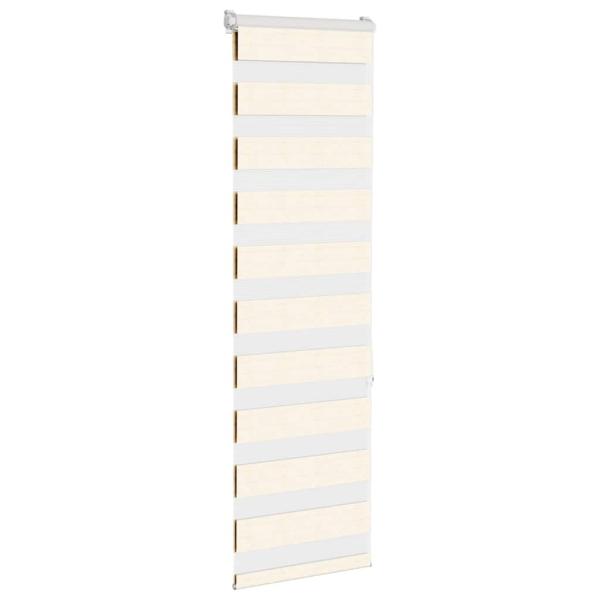 Zebrarollo Marmorbeige 50x150 cm Stoffbreite 45,9 cm Polyester