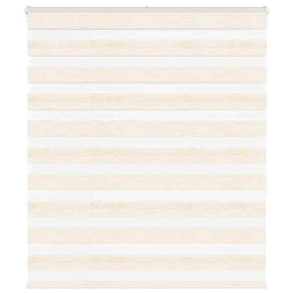 ARDEBO.de - Zebrarollo Marmorbeige 120x150cm Stoffbreite 115,9 cm Polyester