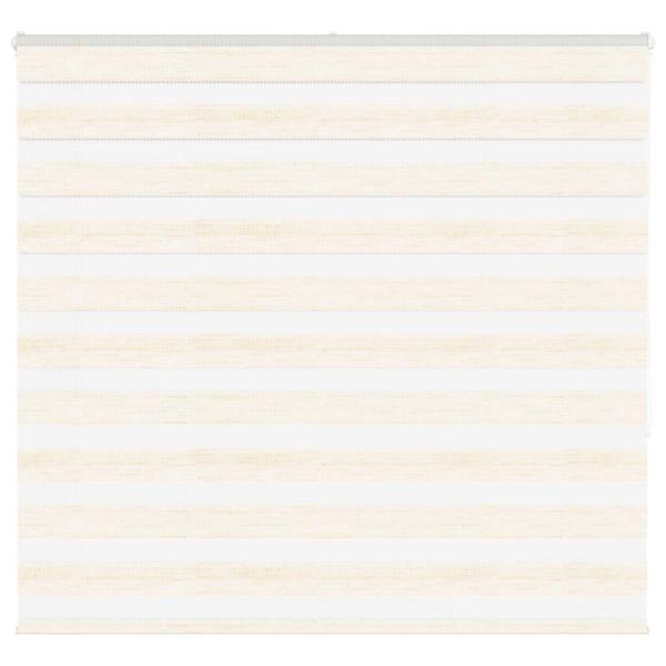 ARDEBO.de - Zebrarollo Marmorbeige 155x150cm Stoffbreite 150,9 cm Polyester