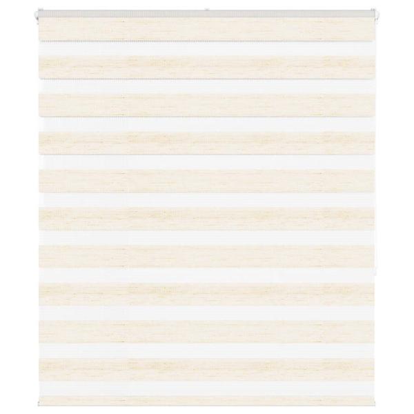 ARDEBO.de - Zebrarollo Marmorbeige 130x150cm Stoffbreite 125,9 cm Polyester