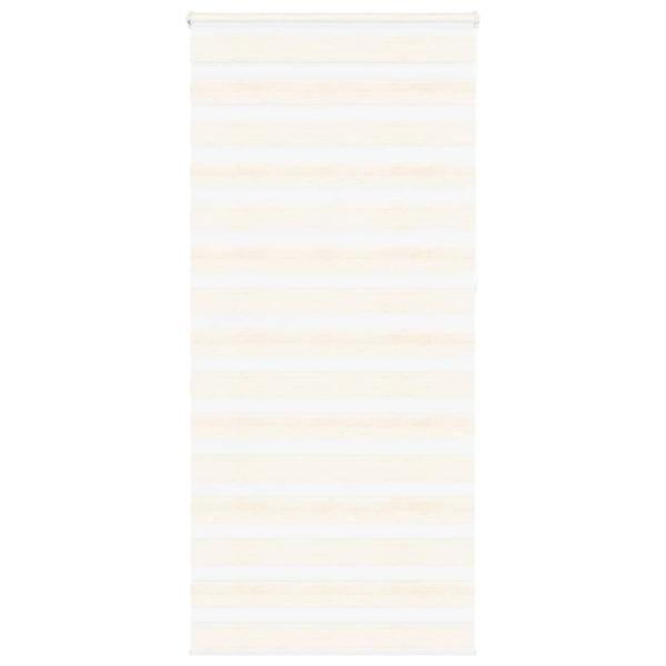Doppelrollo Marmorbeige 105x230cm Stoffbreite 100,9 cm Polyester