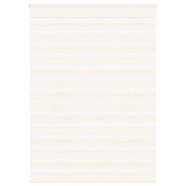 ARDEBO.de - Zebrarollo Marmorbeige 155x200cm Stoffbreite 150,9 cm Polyester