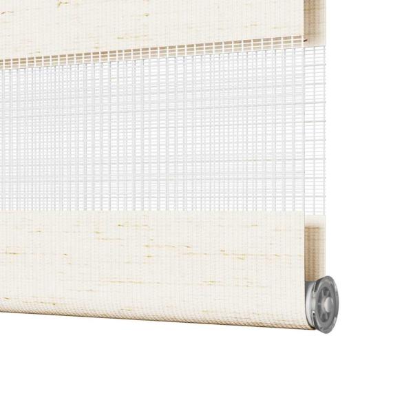 ARDEBO.de - Zebrarollo Marmorbeige 60x230 cm Stoffbreite 55,9 cm Polyester