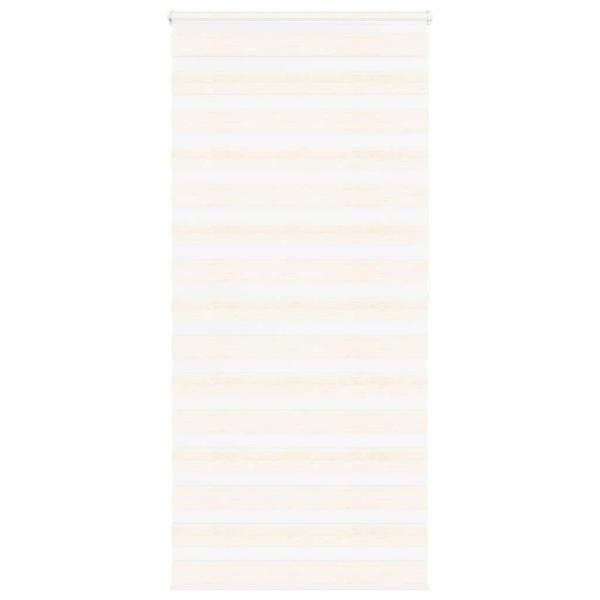 ARDEBO.de - Zebrarollo Marmorbeige 95x200 cm Stoffbreite 90,9 cm Polyester