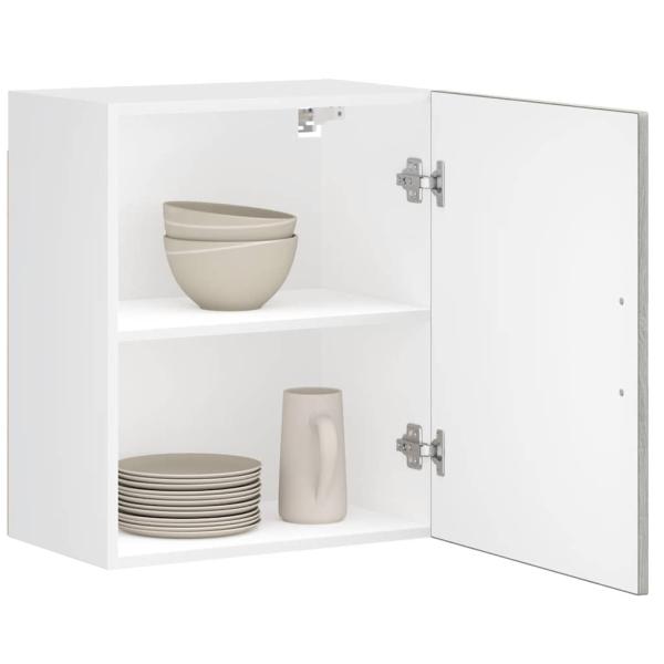 ARDEBO.de - Küchen-Hängeschrank Porto Grau Sonoma Holzwerkstoff