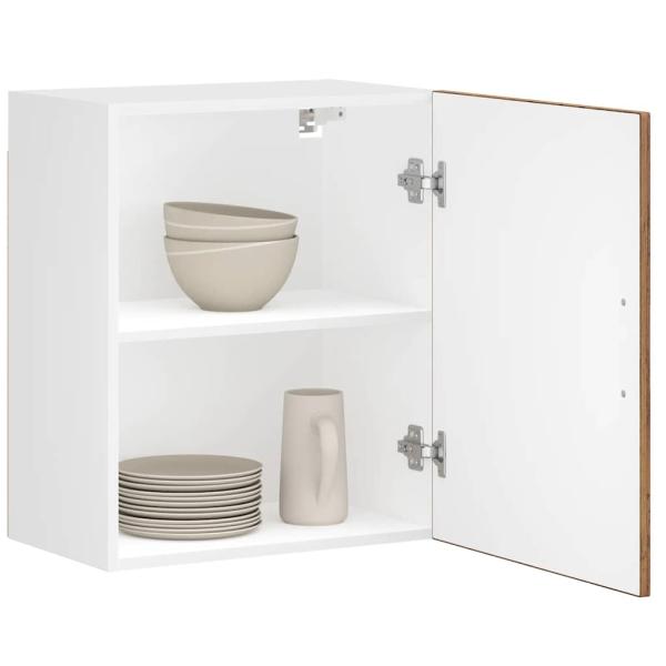 ARDEBO.de - Küchen-Hängeschränke 2 Stk. Porto Altholz-Optik Holzwerkstoff