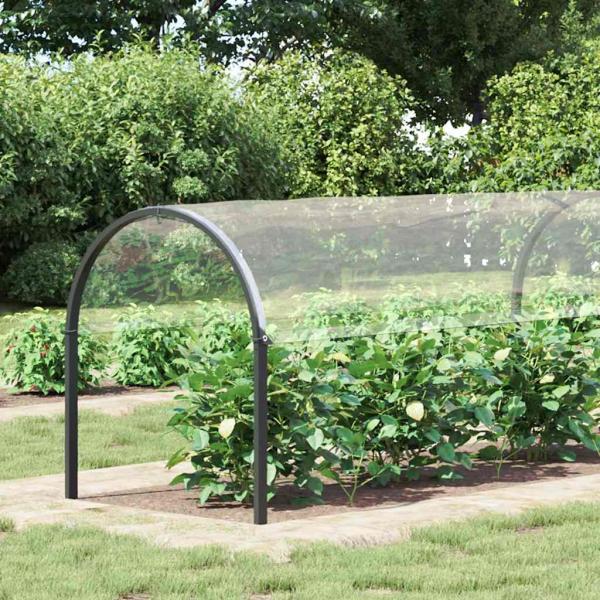 Transparente Plane mit Ösen 2x10 m PVC