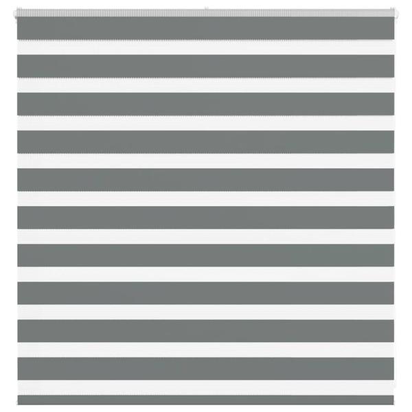 ARDEBO.de - Zebrarollo Dunkelgrau 150x100 cm Stoffbreite 145,9 cm Polyester