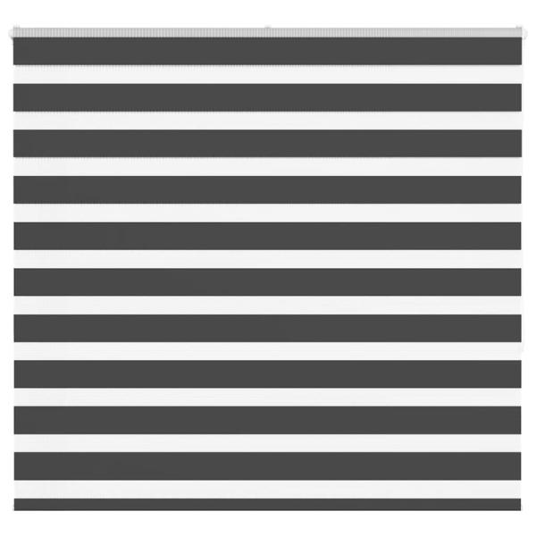 ARDEBO.de - Zebrarollo Schwarz 160x150 cm Stoffbreite 155,9 cm Polyester