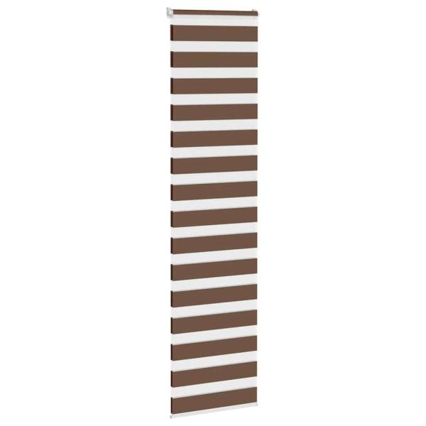 ARDEBO.de - Zebrarollo Braun 55x200 cm Stoffbreite 50,9 cm Polyester
