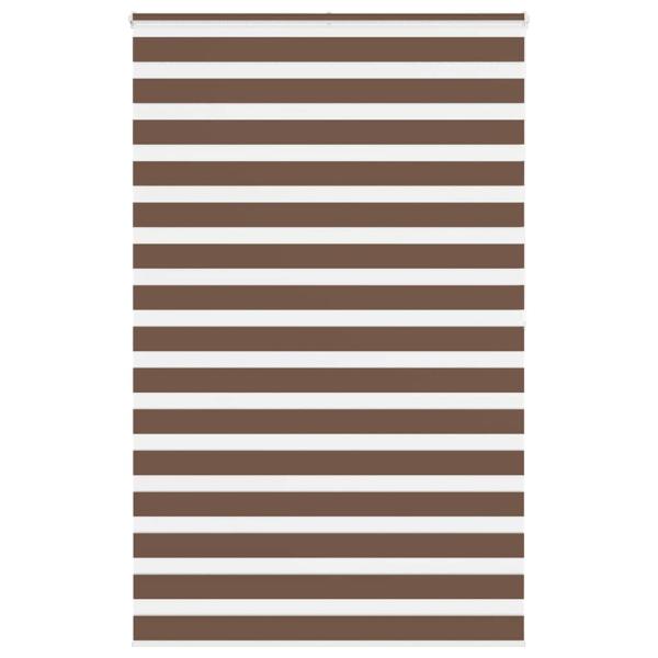 ARDEBO.de - Zebrarollo Braun 150x200 cm Stoffbreite 145,9 cm Polyester