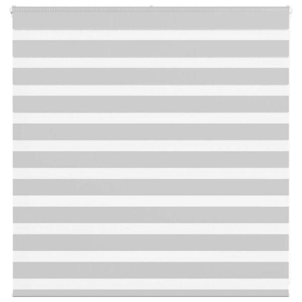 ARDEBO.de - Zebrarollo Hellgrau 150x100 cm Stoffbreite 145,9 cm Polyester