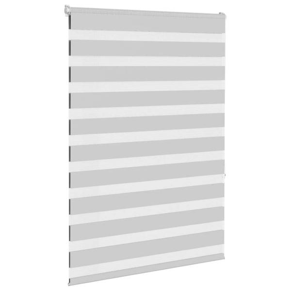 Zebrarollo Hellgrau 105x150cm Stoffbreite 100,9 cm Polyester