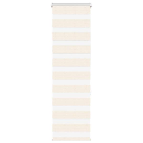ARDEBO.de - Zebrarollo Marmorbeige 40x150 cm Stoffbreite 35,9 cm Polyester