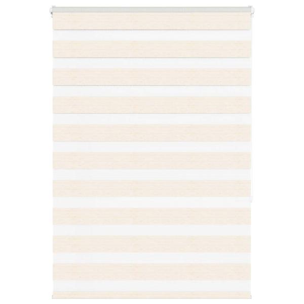 ARDEBO.de - Zebrarollo Marmorbeige 100x150 cm Stoffbreite 95,9 cm Polyester