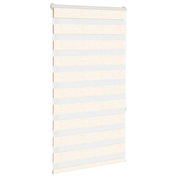 Zebrarollo Marmorbeige 80x150 cm Stoffbreite 75,9 cm Polyester