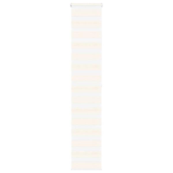 ARDEBO.de - Zebrarollo Marmorbeige 45x200 cm Stoffbreite 40,9 cm Polyester