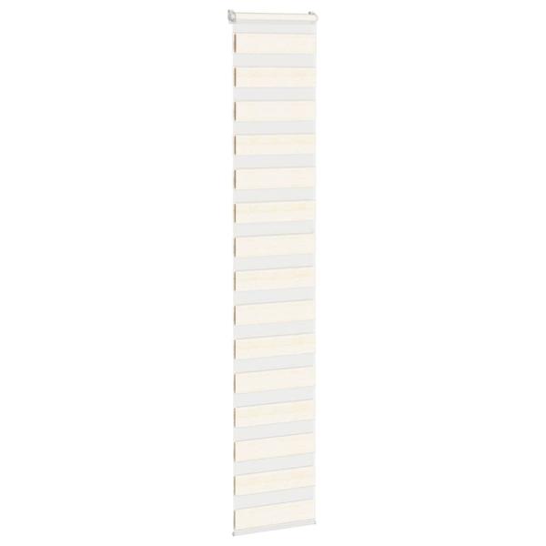 Zebrarollo Marmorbeige 40x230 cm Stoffbreite 35,9 cm Polyester