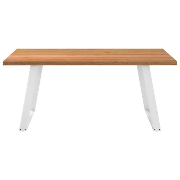 Esstisch Hellbraun 180x120x74 cm Massivholz Eiche