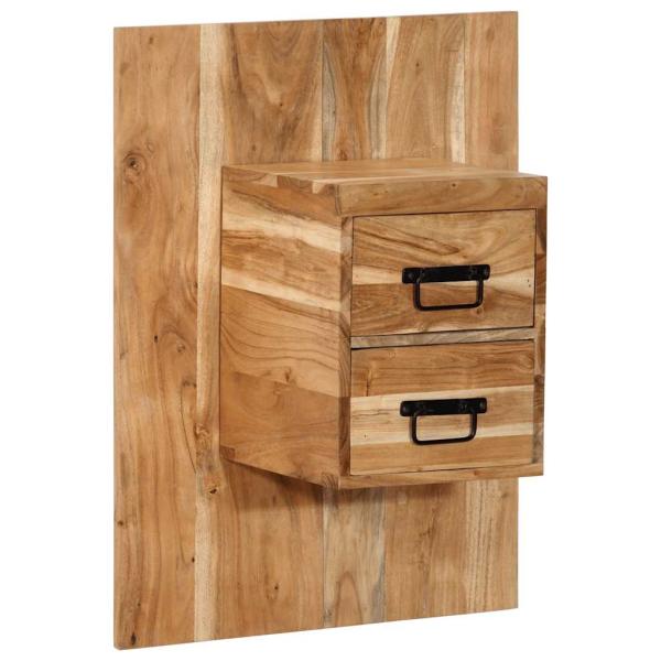 ARDEBO.de - Nachttisch 60x32x80 cm Massivholz Akazie