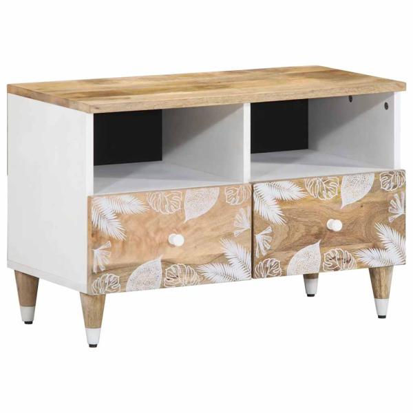 ARDEBO.de - TV-Schrank 70x33,5x46 cm Massivholz Mango