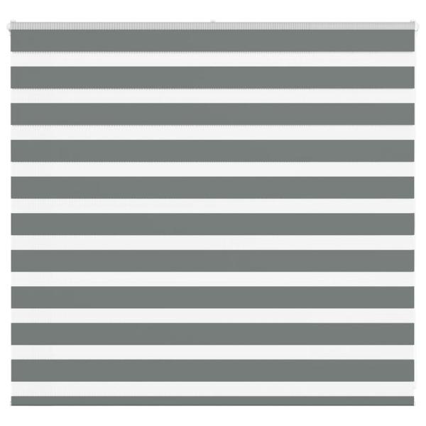 ARDEBO.de - Zebrarollo Dunkelgrau 155x100 cm Stoffbreite 150,9 cm Polyester