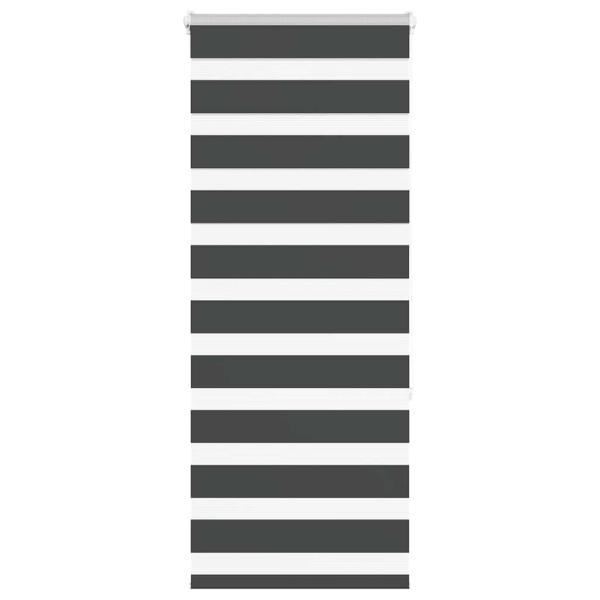 ARDEBO.de - Zebrarollo Schwarz 60x150 cm Stoffbreite 55,9 cm Polyester