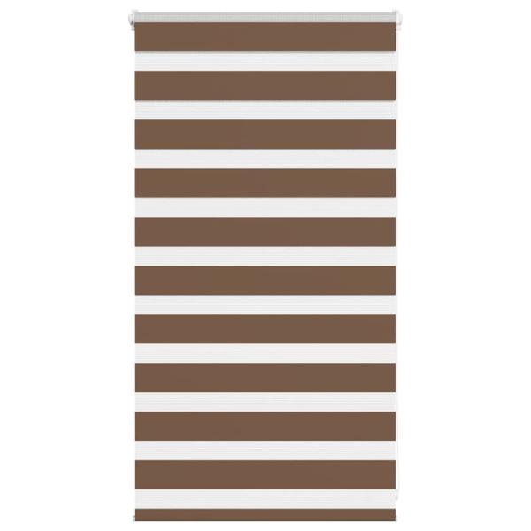 ARDEBO.de - Zebrarollo Braun 75x100 cm Stoffbreite 70,9 cm Polyester